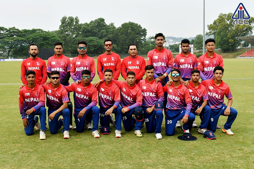 Nepal enters semi-finals of ACC U-19 Eastern Region Cricket Tournament