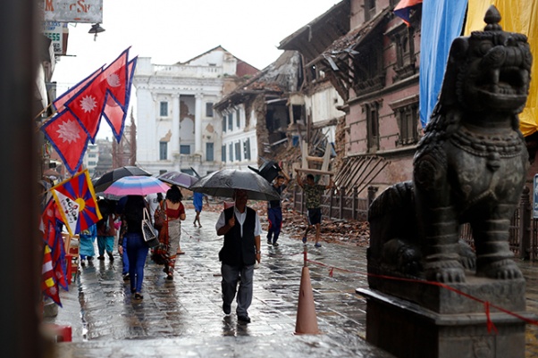 Monsoon trough moves back to Nepal,  rain forecast for next three days