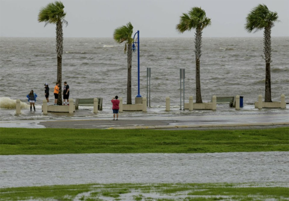 Tropical storm, river flooding hammer Gulf environment