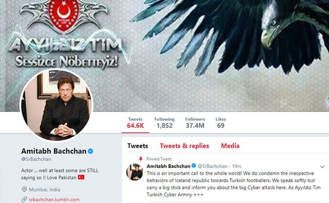 Amitabh Bachchan's Twitter Account Hacked, Profile Photo Shows Imran Khan