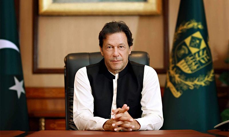 Pakistani PM reiterates support to Kashmiris on Indian side