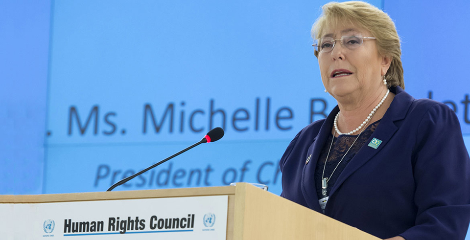 OHCHR chief Bachelet says 55,000 linked to IS in Syria, Iraq should be tried or freed
