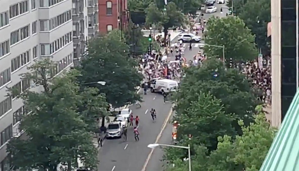 Several injured in Washington, D.C., pride parade from gun scare