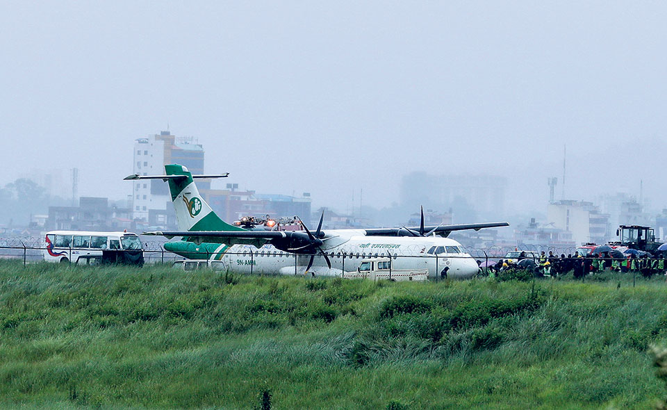 Yeti plane runway excursion shuts TIA for 8 hours