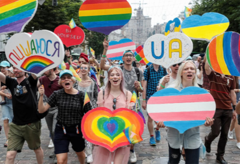 Ukraine hosts biggest ever gay pride parade