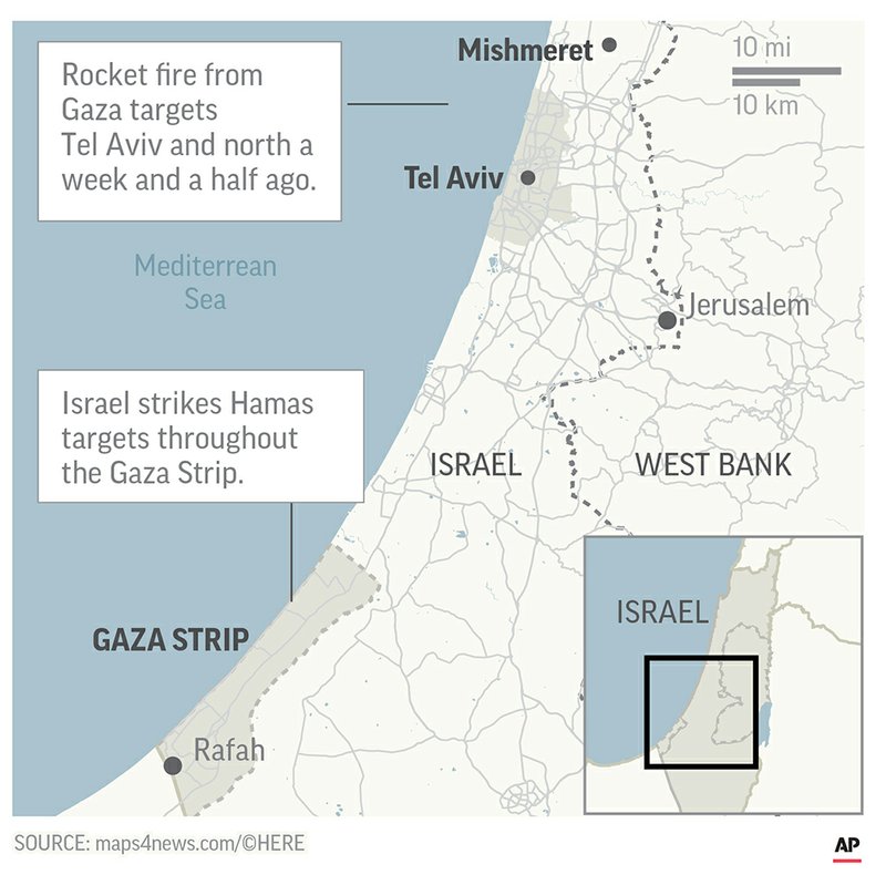 Israel, Gaza militants in 2nd day of cross-border fighting