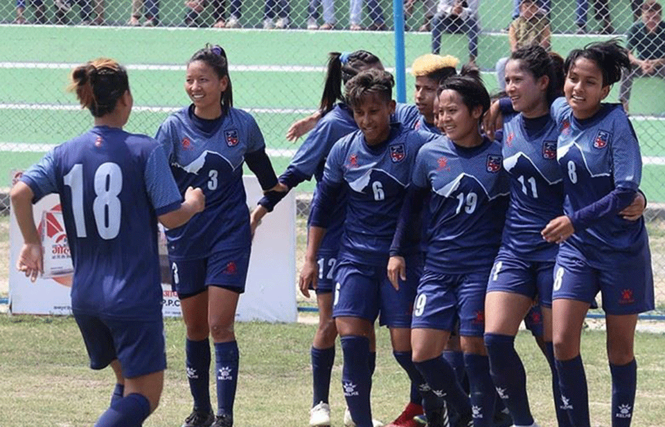 Nepal lost against India in SAFF Women’s C'ship final