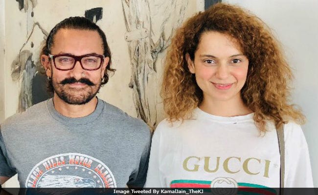 Kangana never told me she is upset with me: Aamir Khan