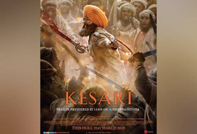 Akshay Kumar's 'Kesari' become the biggest opener of the year, mints 25cr on day 1