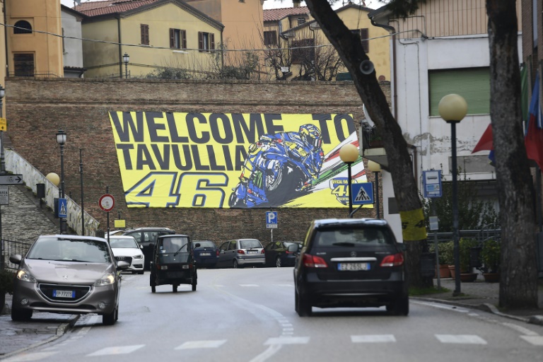Rossi turns tiny Italian town into MotoGP Mecca