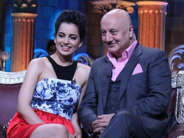 Meeting Anupam Kher ji always makes my day: Kangana Ranaut