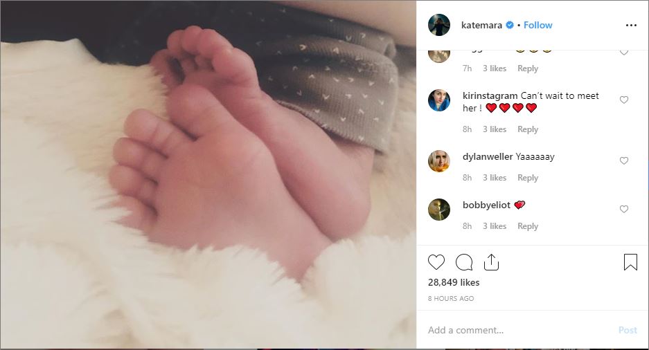 Kate Mara And Husband Jamie Bell Welcome Baby Girl