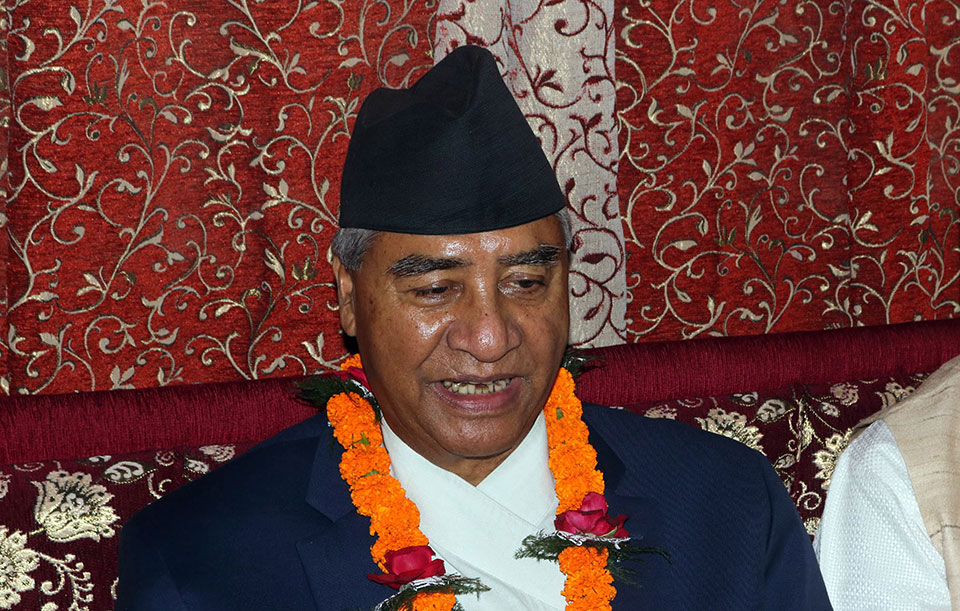 Government brings no substantive work for people: Deuba