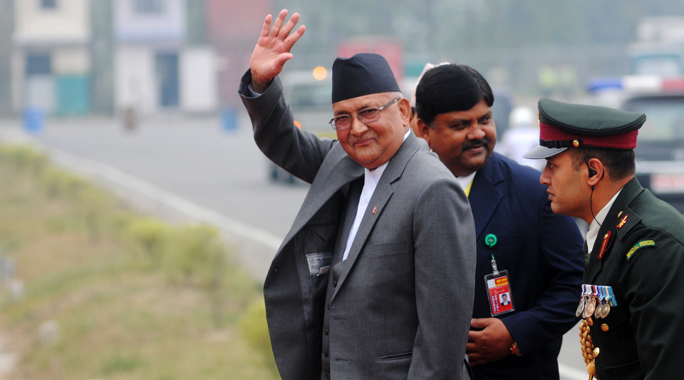 Helicopter with PM Oli onboard makes emergency landing