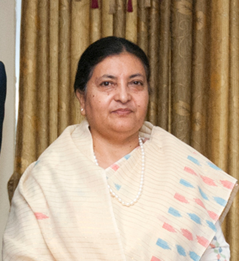 Prez Bhandari expresses sorrow over huge loss of lives and property due to natural disaster