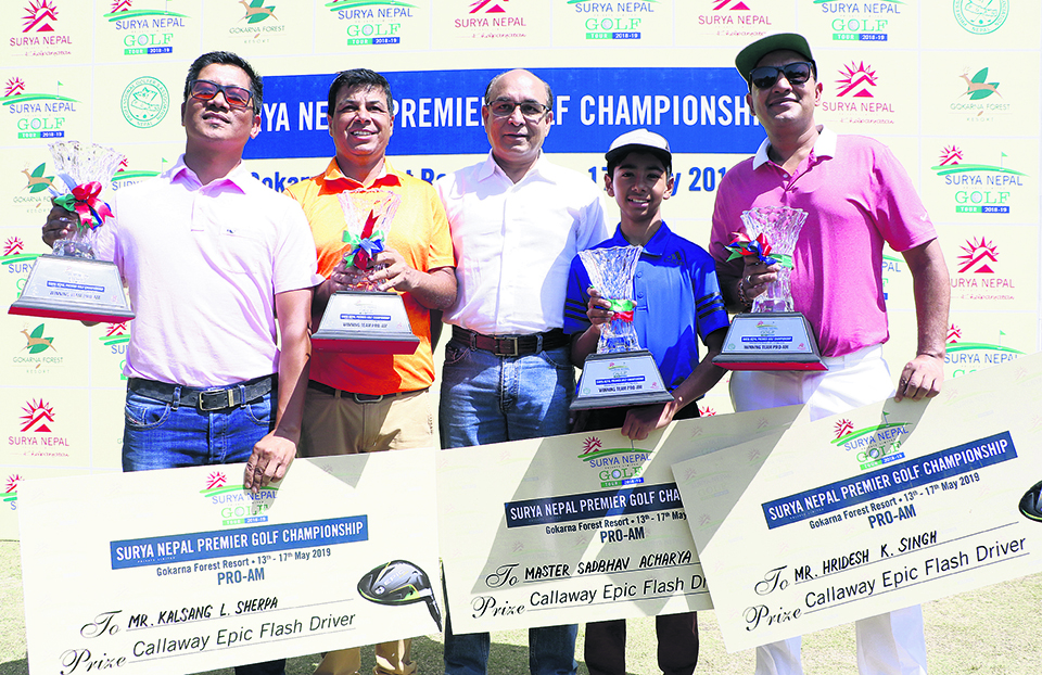 Deepak Acharya’s team wins Pro-Am title