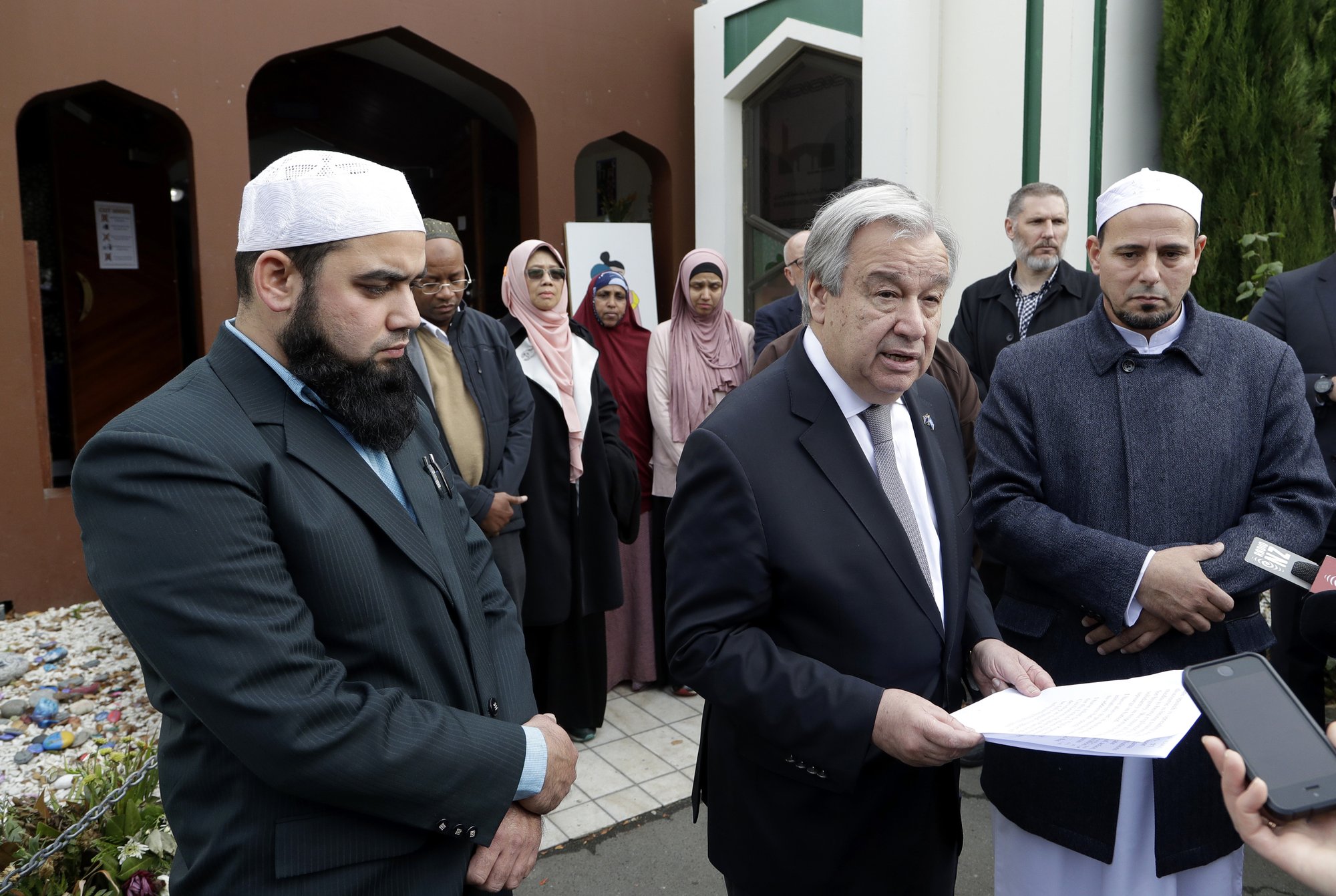 UN leader visits New Zealand mosques where 51 were killed - myRepublica ...