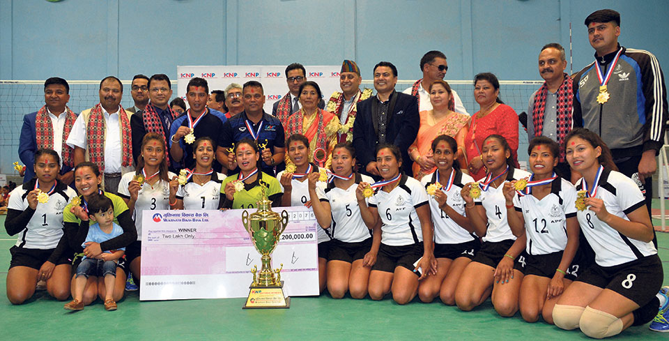 APF downs Army to win KNP National Women Volleyball