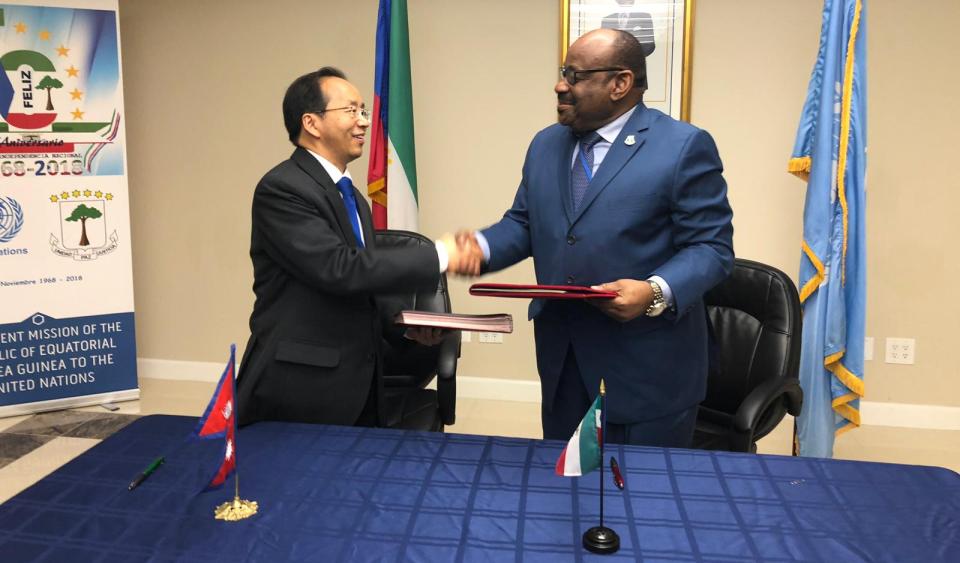 Nepal, Equatorial Guinea establish formal bilateral diplomatic relations