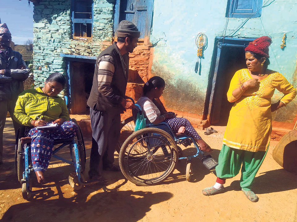 All four children of a family become crippled after turning seven