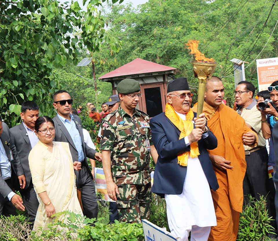 PM vows to revive UN committee on Lumbini