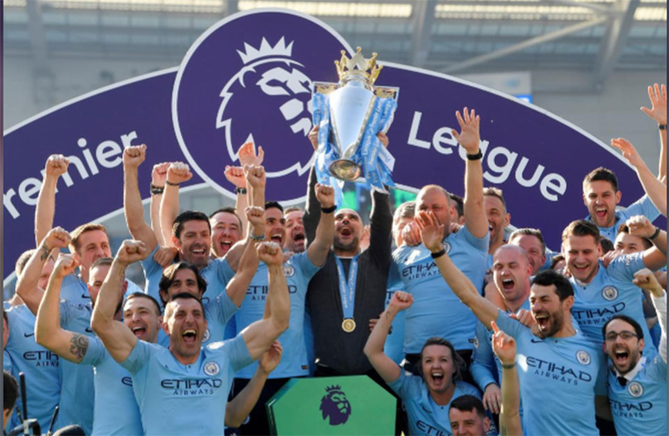 Ruthless Manchester City survive scare to retain title in style