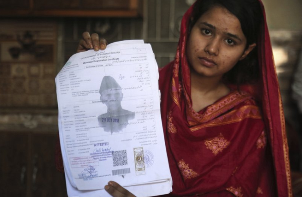 Pakistani Christian girls trafficked to China as brides
