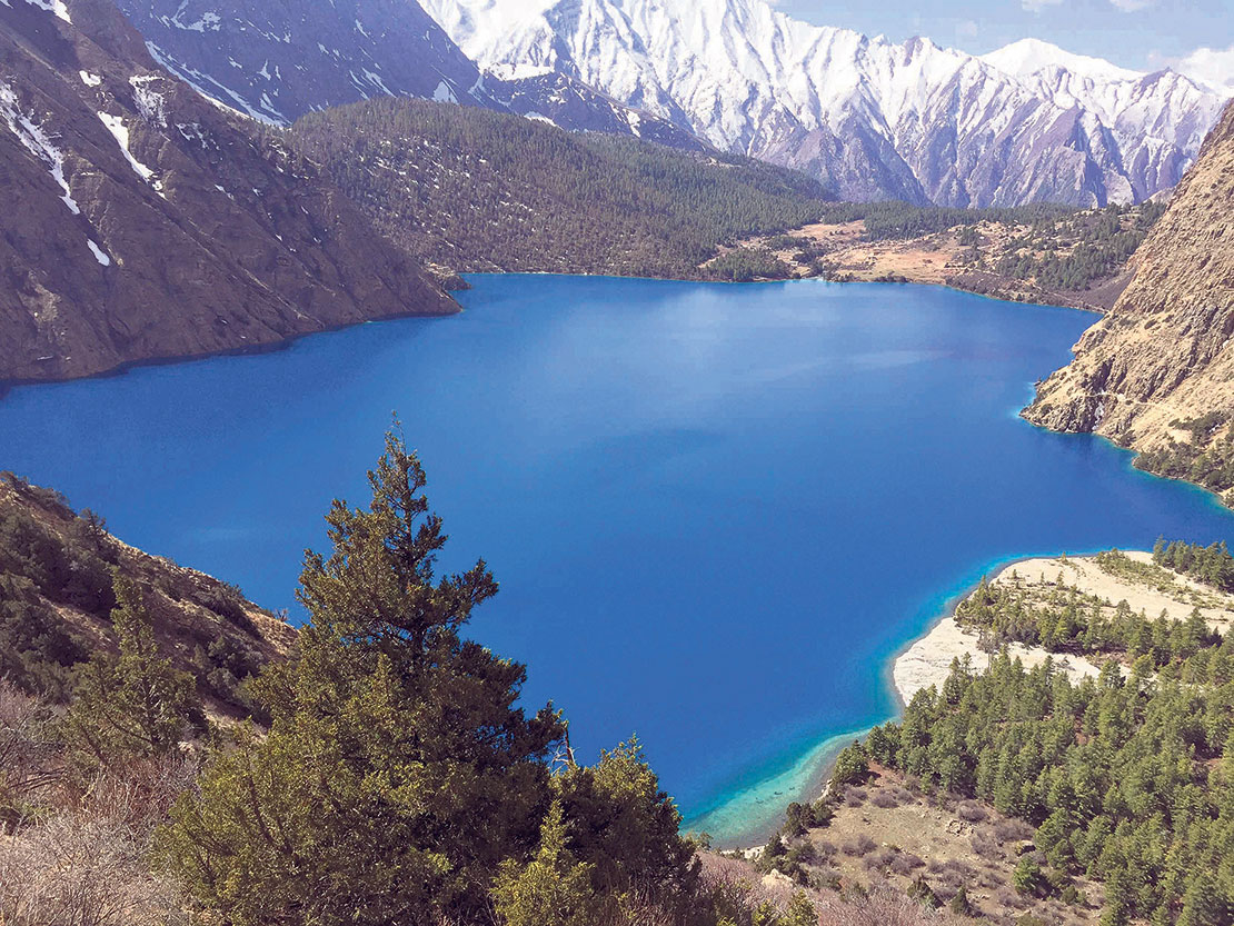 Tourists demand construction of required infrastructures to reach Phoksundo Lake
