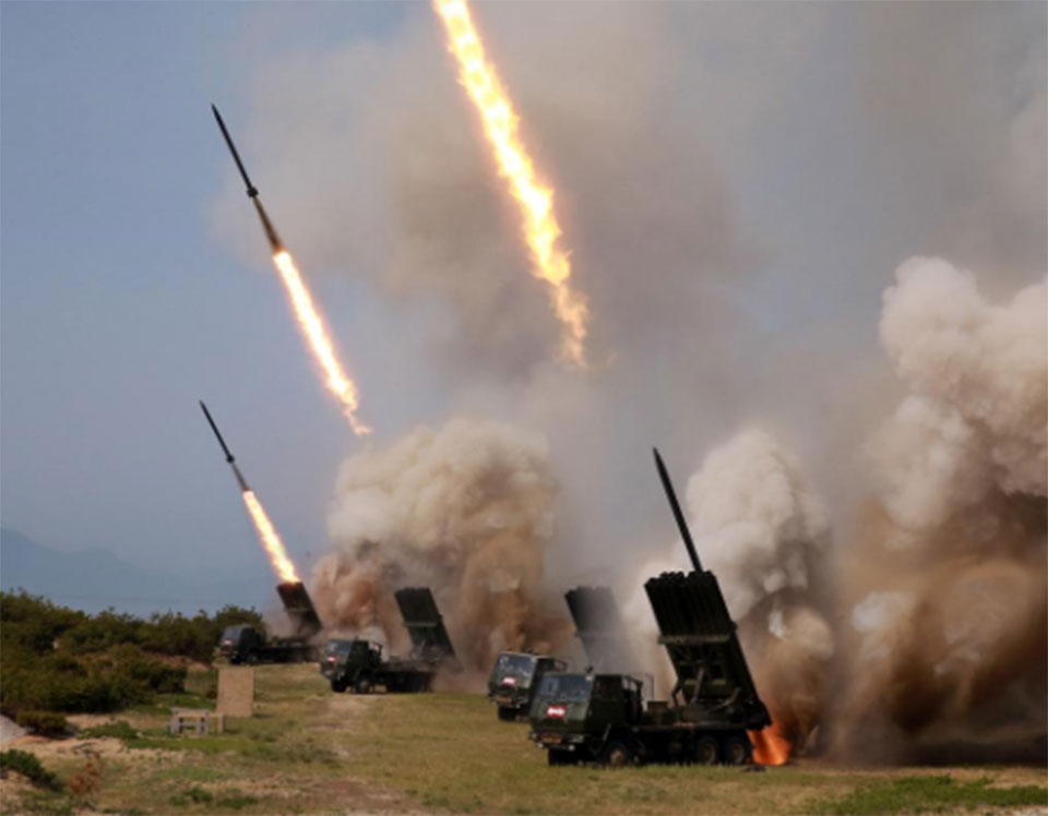 North Korean leader Kim oversaw testing of multiple rocket launchers: KCNA