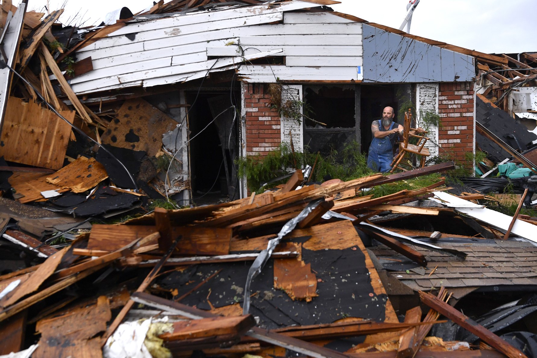 Tornadoes rake Southern Plains; more severe weather expected