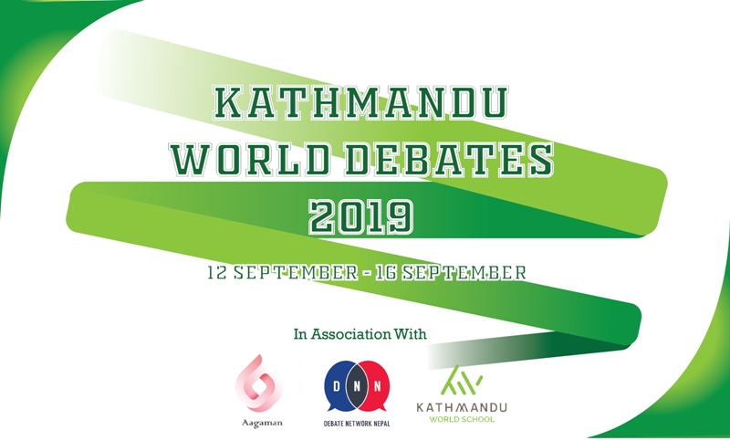 ‘Kathmandu World Debates 2019’ all set to kick off on September 12