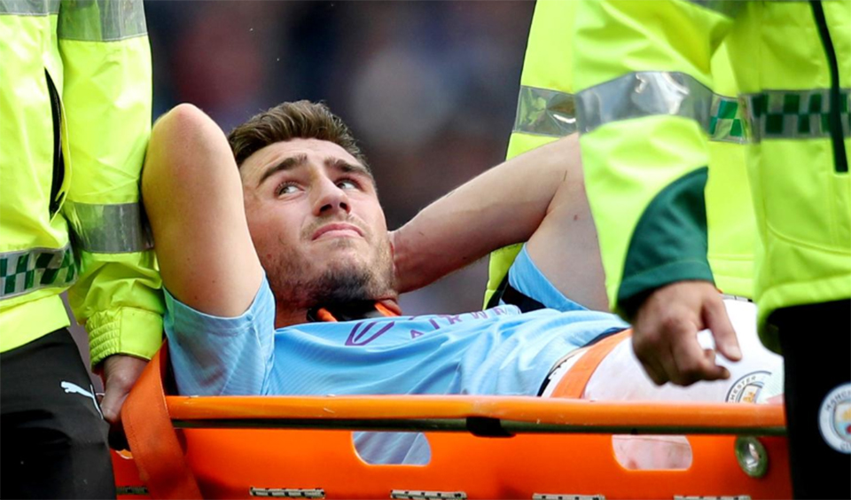 Man City defender Laporte undergoes knee surgery