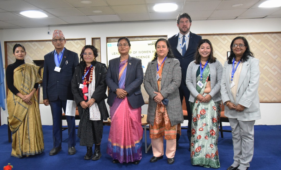 ‘Participation of women in science and technology a must to address the greatest challenges facing Nepal today’