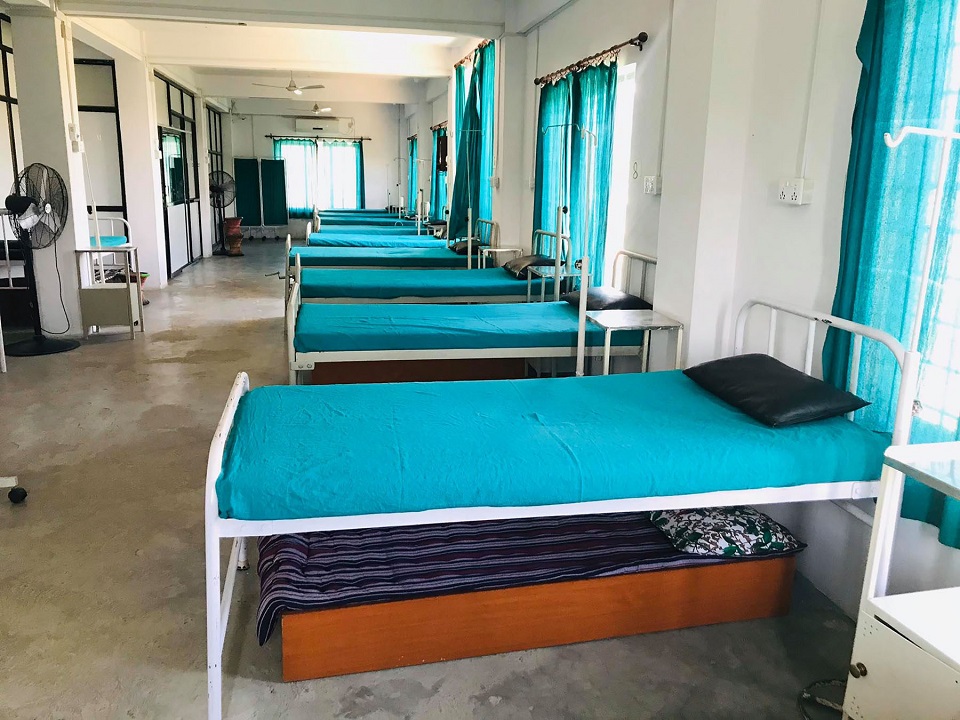 Isolation ward set up at GP Koirala treatment center
