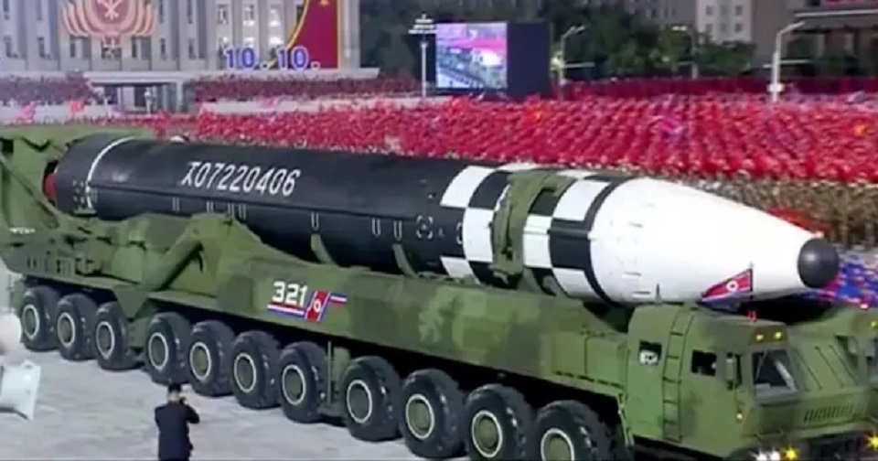 North Korea unveils 'monster' new intercontinental ballistic missile at parade
