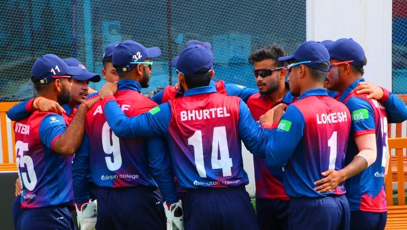 Nepal thrashes Oman by 39 runs