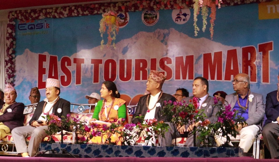 Three-day ‘East Tourism Mart’ organized to promote tourism in Province 1 concludes today