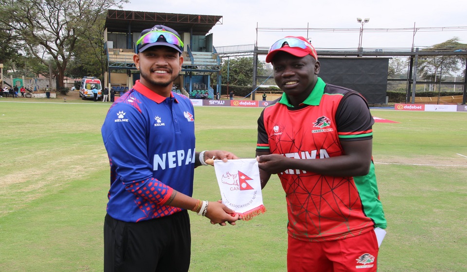 Nepal thrashes Kenya by 4 wickets