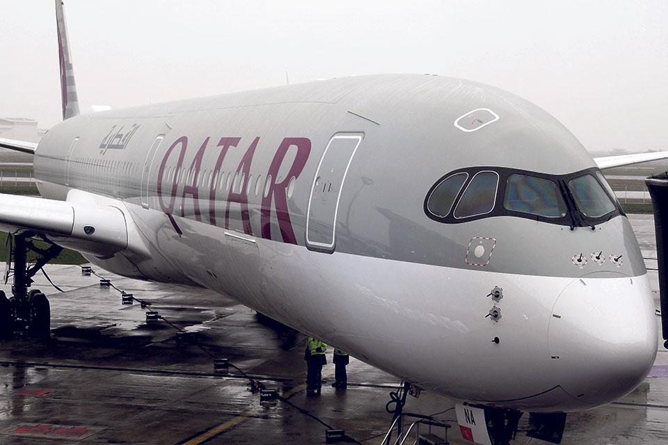 Qatar Airways takes delivery of Airbus A350-1000 aircraft