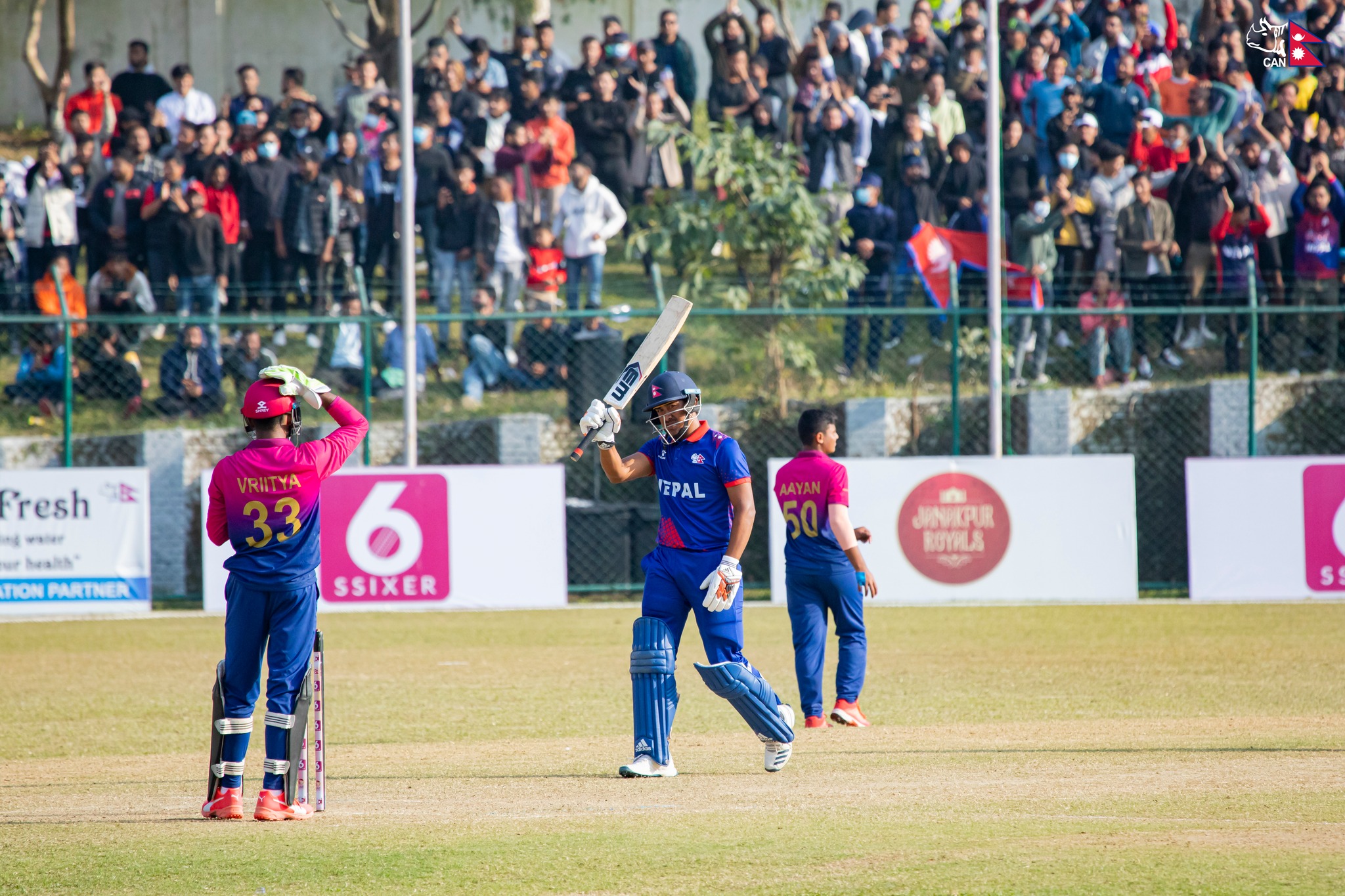 Nepal wins first ODI series at home ground