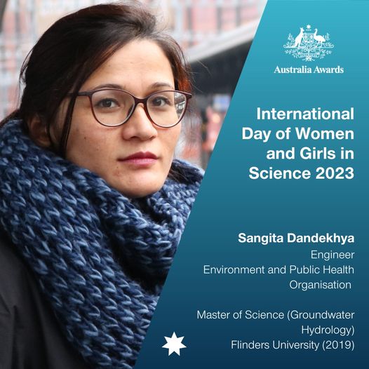 Australian Embassy in Nepal recognizes Australia Awards alum Sangita Dandekhya’s achievements in science