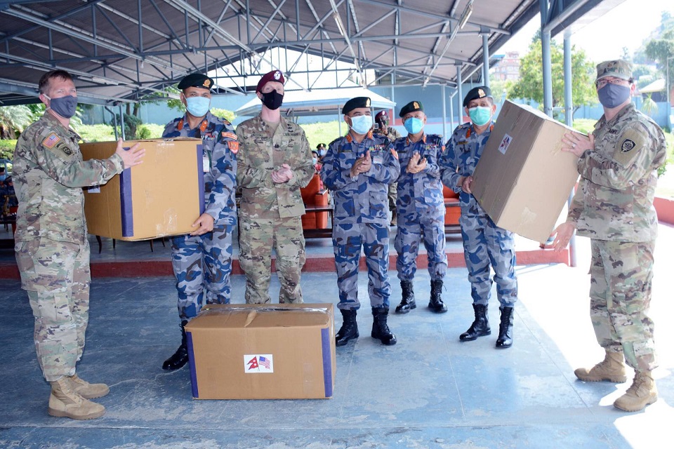 US Embassy provides medical essentials to APF to help fight against COVID-19