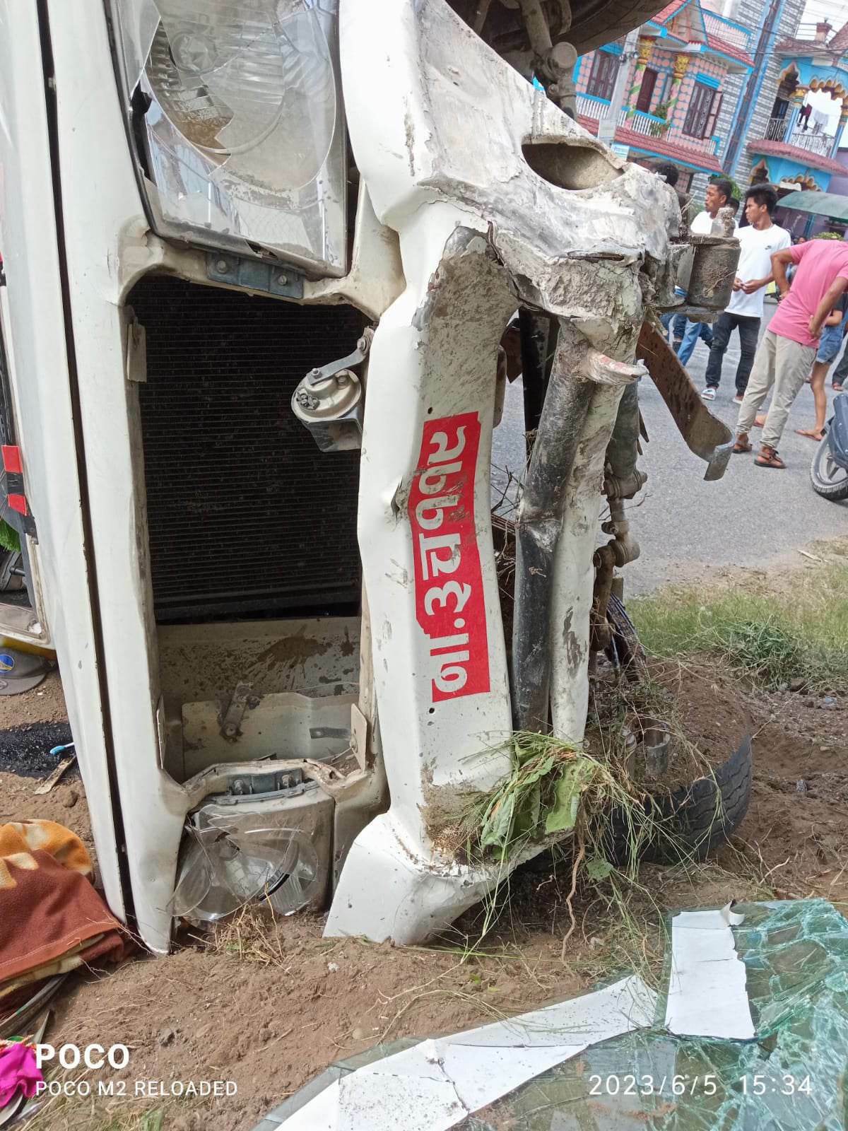 Bolero crushes motorcyclist to death in Chitwan