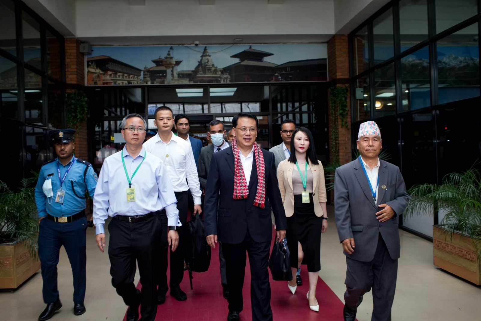 CPC Politburo Member Yuan Jiajun arrives in Kathmandu for three-day visit