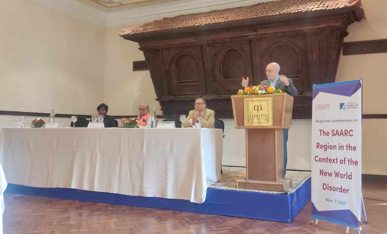 Experts assess impacts of global geopolitical developments in South Asia in a two-day regional conference