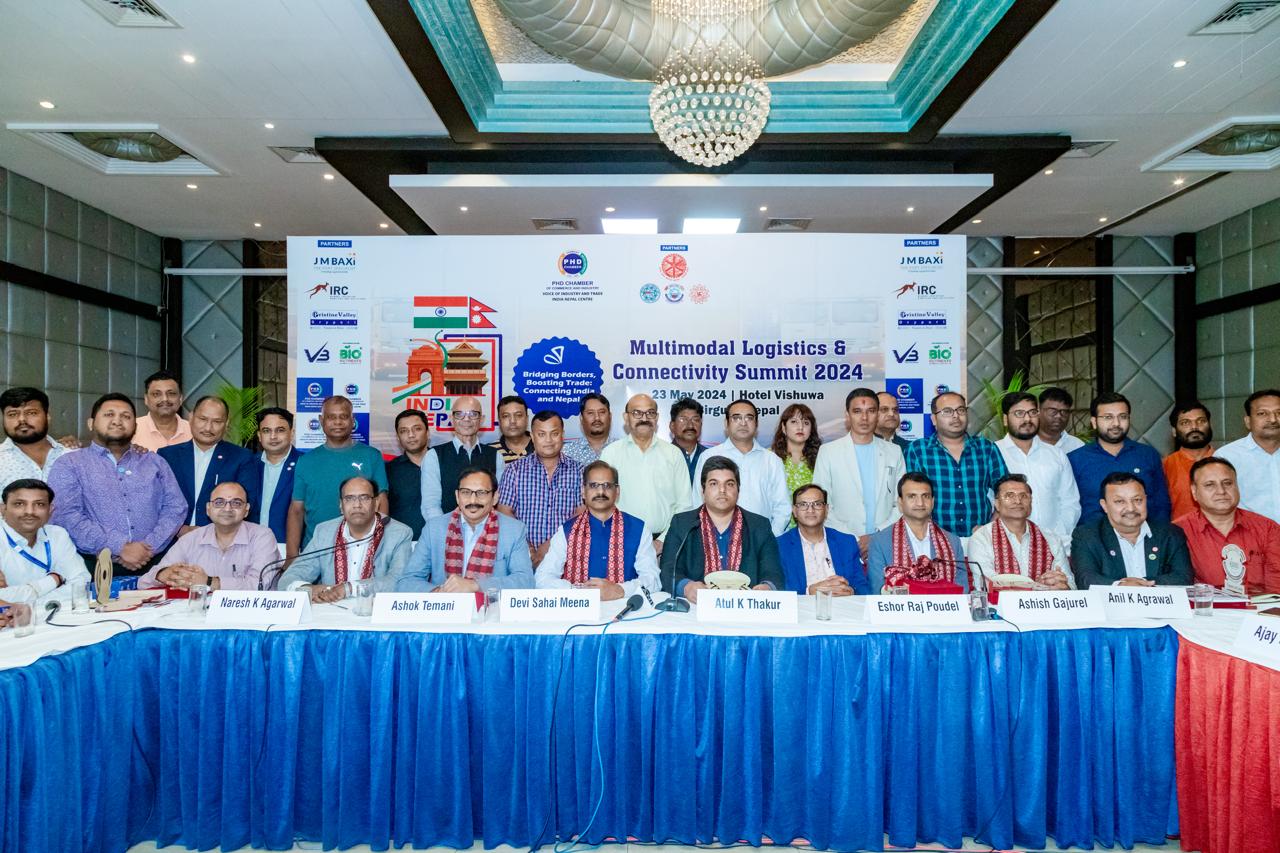 India-Nepal Multimodal Logistics & Connectivity Summit 2024  successfully organized in Birgunj