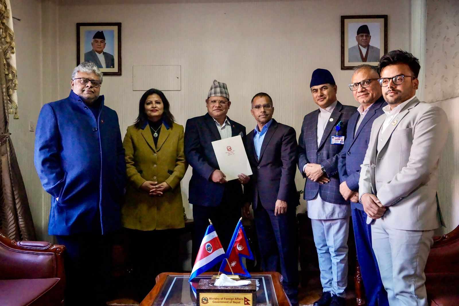 Dr Manish Thapa appointed as Consul of Costa Rica in Nepal