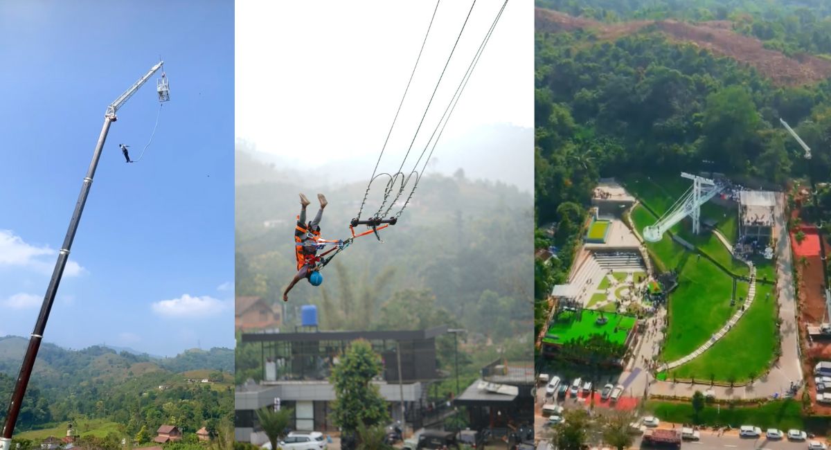 In the setup of The Cliff, new adventure park featuring bungee jumps unveiled in Kerala, India