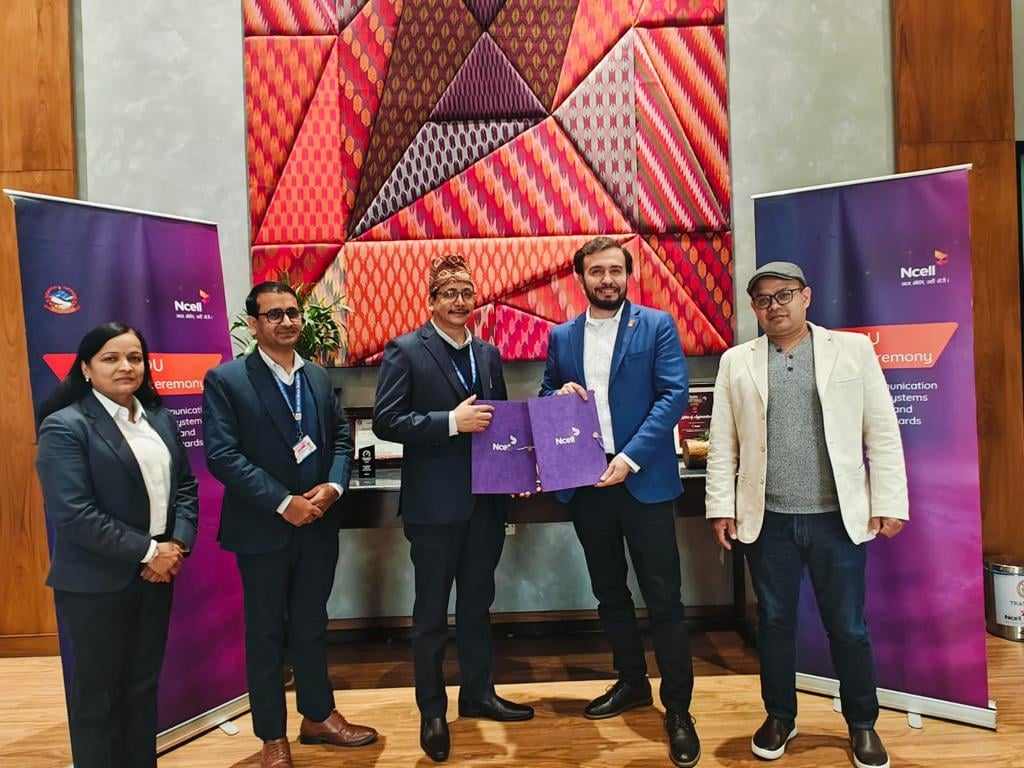 Ncell and DHM sign MoU strengthening Early Warning Systems to cover 13 hazards