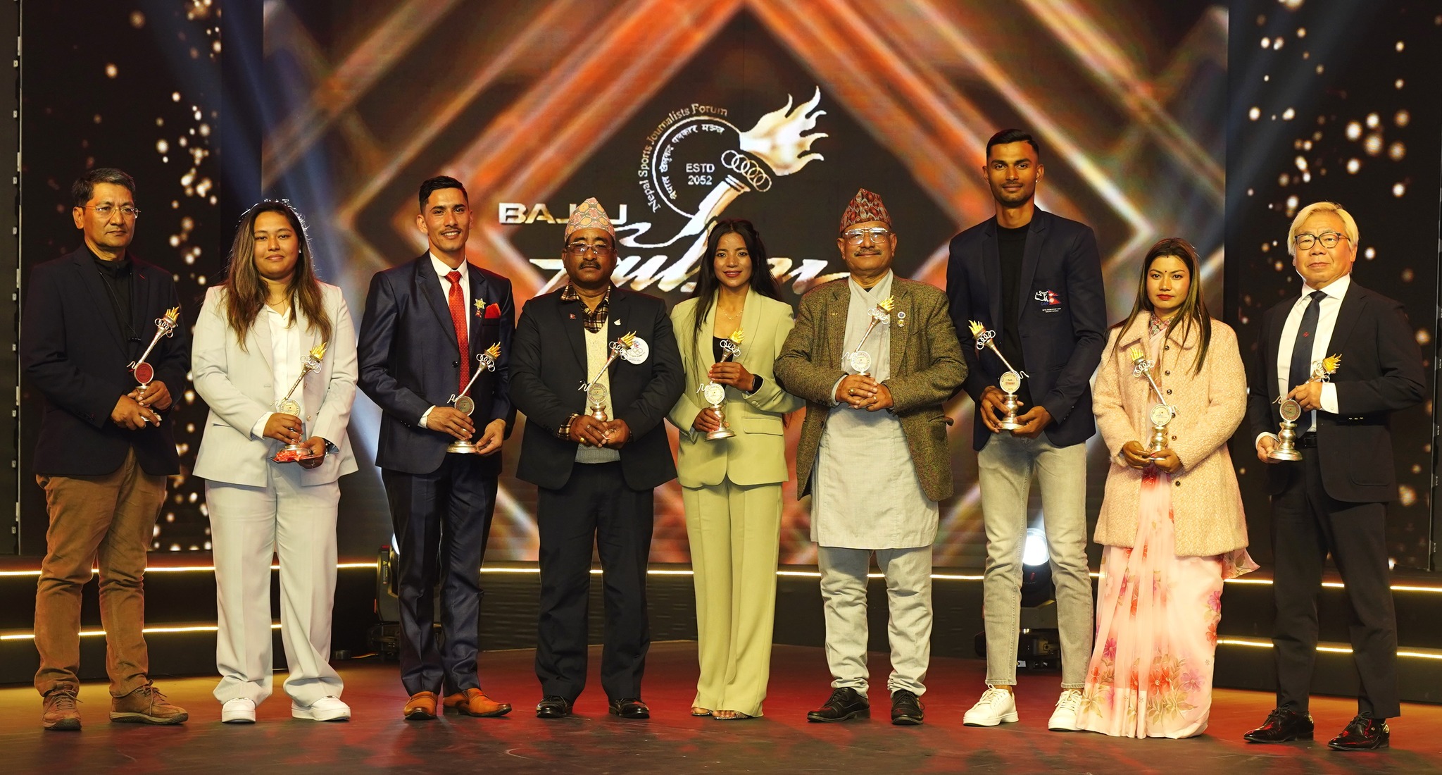 Pulsar Sports Award: Chandra Gurung awarded Best Coach